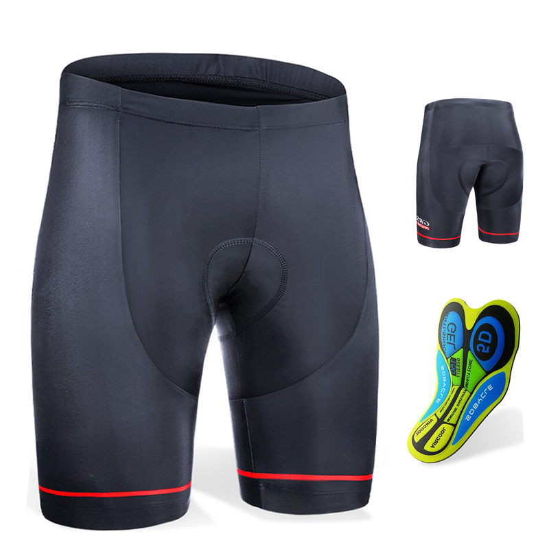 Padded Cycling Shorts 5D Gel - Summer Cycling Shorts Men's Bike Pants