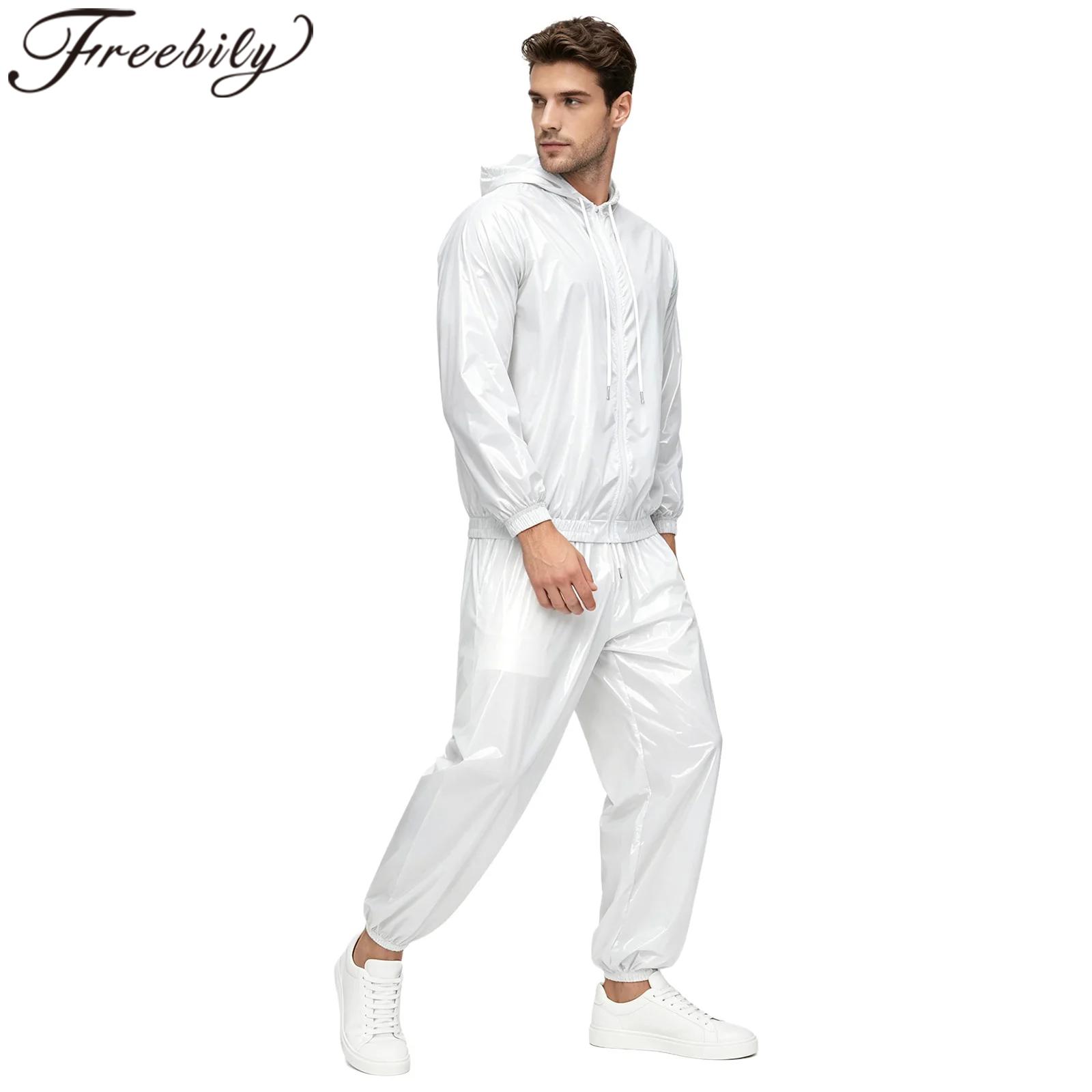 Hiking - Mens Outfit Outerwear Sets Waterproof Drawstring