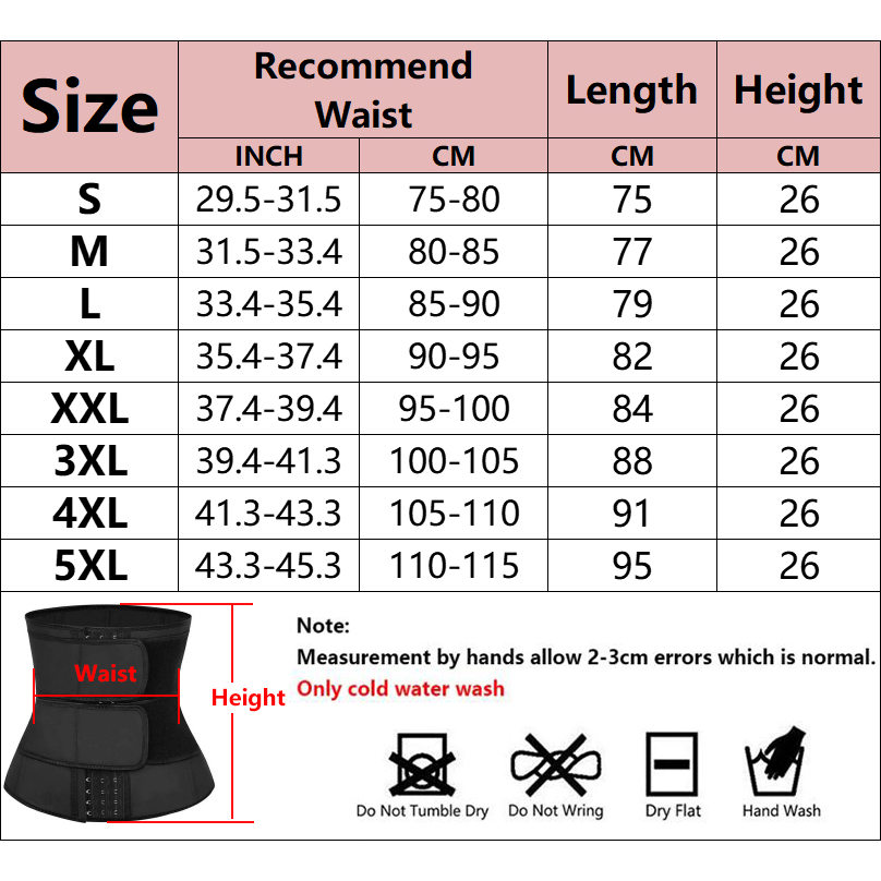 Women Sauna Sweat Waist Traine - Sweat Waist Trainer Belt Neoprene recension och pris