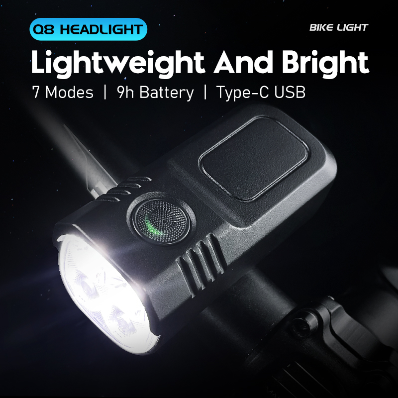 CYCLAMI Bicycle Front Light 10 - Rechargeable Bicycle Headlight 1000 Lumen recension och pris