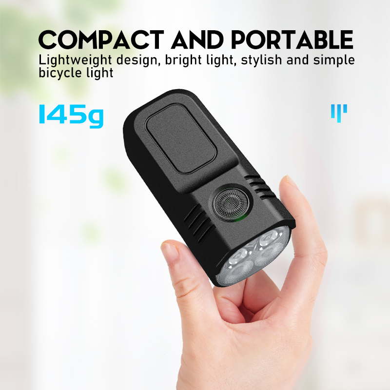 CYCLAMI Bicycle Front Light 10 - Rechargeable Bicycle Headlight 1000 Lumen recension och pris