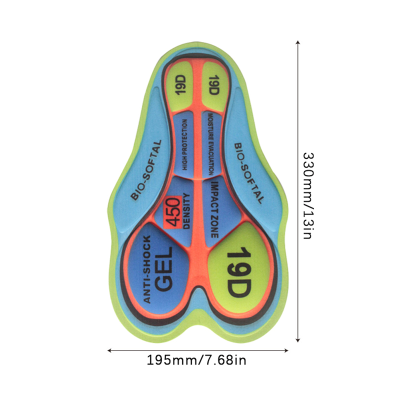 Cycling Cushion Shorts Cushion - Padded Cycling Shorts 5D Gel recension och pris